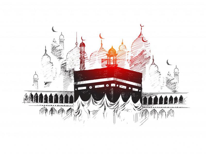 دانلود-طرح-لایه-باز-کعبه