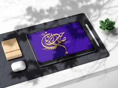  طرح لایه باز موکاپ تبلت