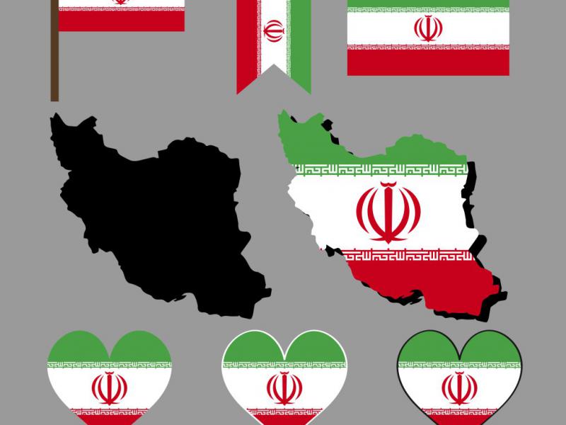 دانلود-طرح-لایه-باز-پرچم-ایران