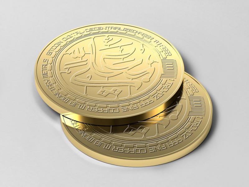 -طرح-لایه-باز-موکاپ-سکه-فلزی