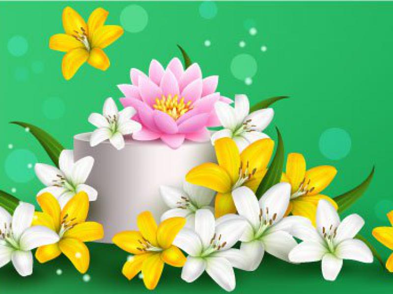 دانلود-وکتور-لایه-باز-حاشیه-گل