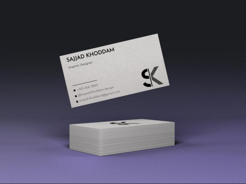 موکاپ-کارت-ویزیت-طرح-معلق-PSD