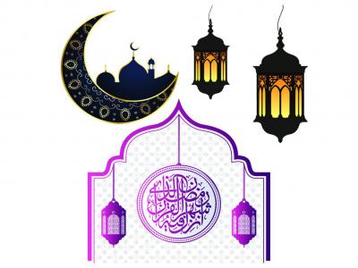 طرح لایه ماه رمضان