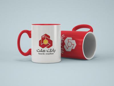  لایه باز موکاپ ماگ و لیوان