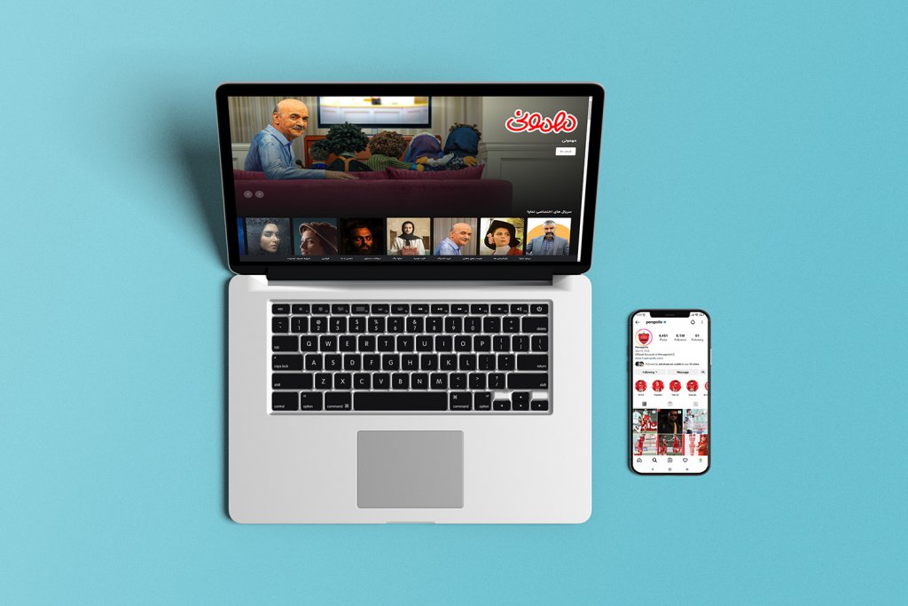  طرح لایه باز موکاپ لپ تاپ و موبایل