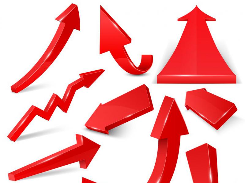 دانلود-لایه-باز-آیکن-پیکان-قرمز-سه-بعدی