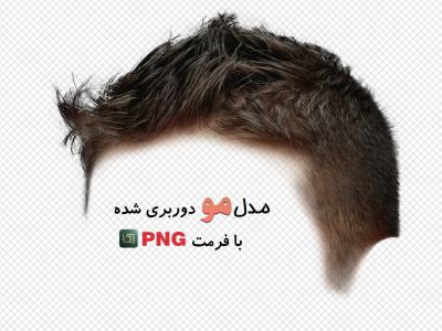 مدل مو مردانه  (بدون زمینه با فرمت png+ tif)