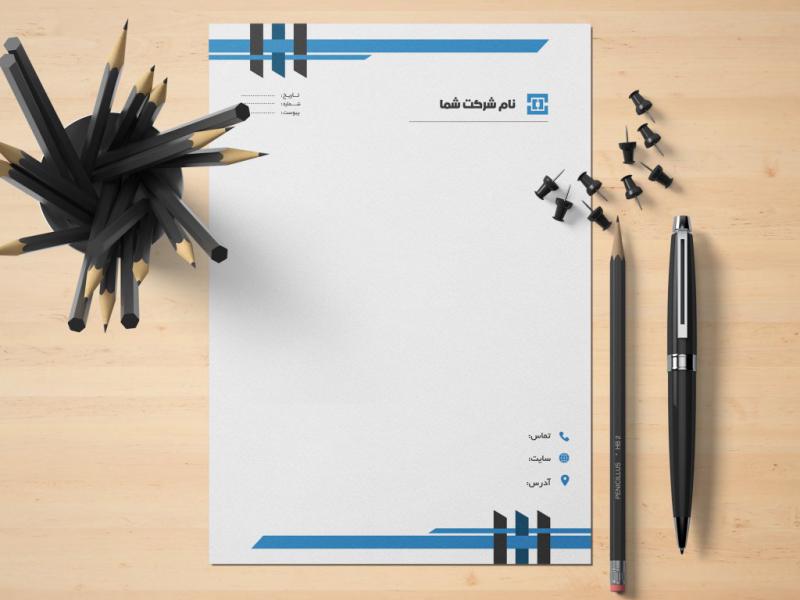 طرح-لایه-باز-سربرگ-شرکتی