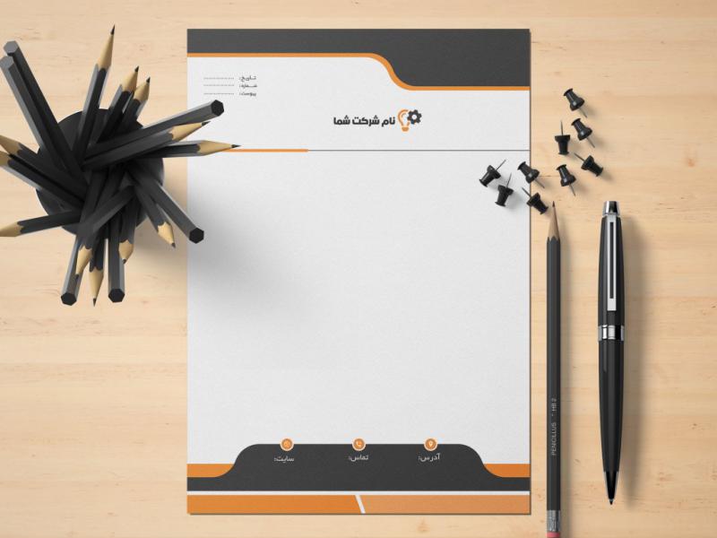 طرح-لایه-باز-سربرگ-شرکتی