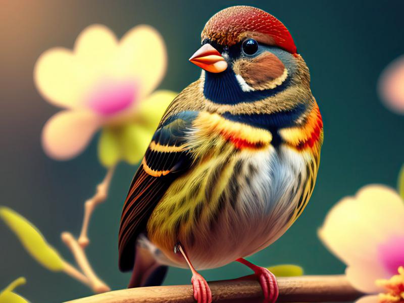 دانلود-عکس-با-کیفیت-عالی-پرنده-بر-روی-شاخه