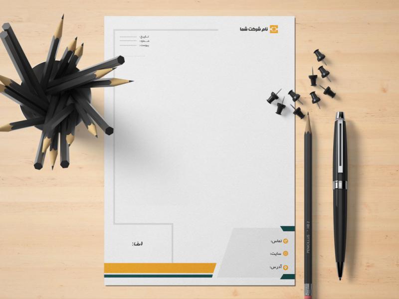 طرح-لایه-باز-سربرگ-شرکتی