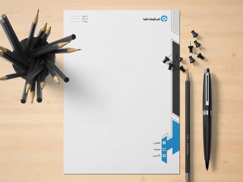 طرح-لایه-باز-سربرگ-شرکتی