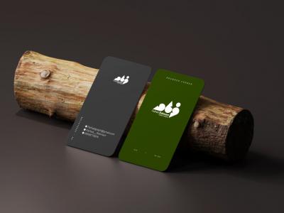 Business card mockup