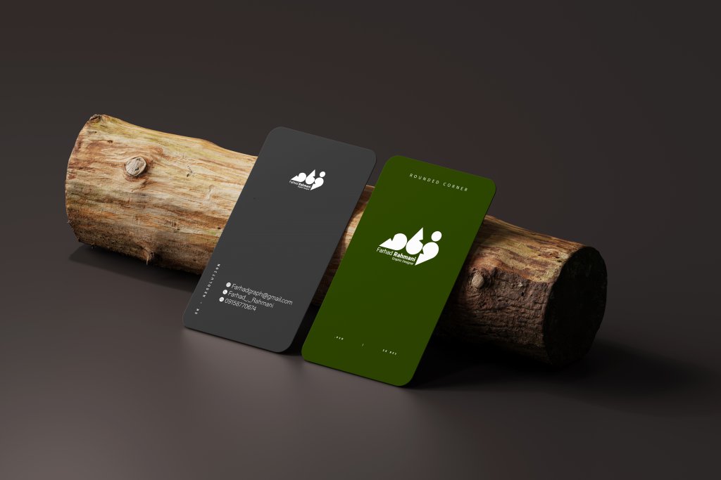 Business card mockup