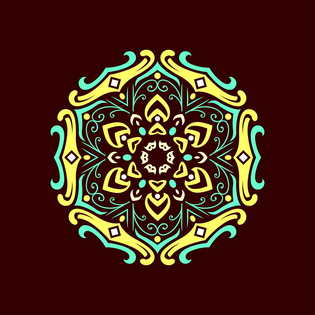 طرح لایه باز وکتور اسلیمی