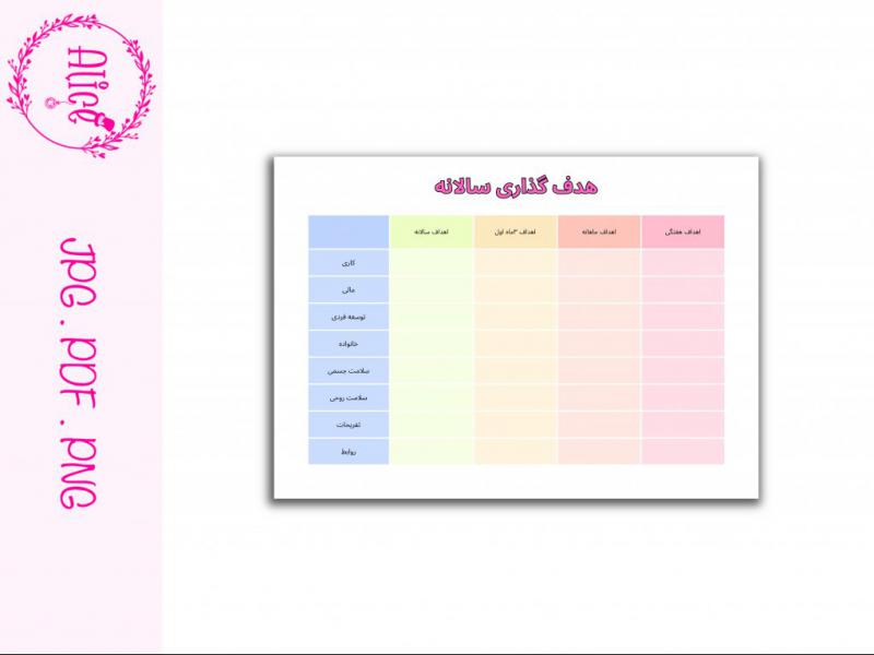 دانلود-پلنر-هدف-گذاری-سالانه-|-هدف-گذاری-سالانه-|-برنامه-ریزی-سالانه
