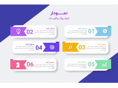 فایل لایه باز اینفوگرافیک (infographic) 