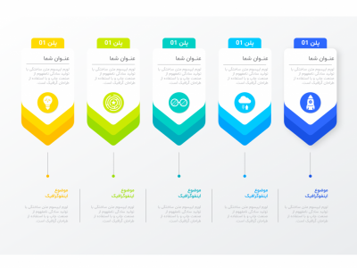 فایل لایه باز اینفوگرافیک (infographic) 