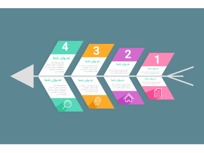 فایل لایه باز اینفوگرافیک (infographic) 