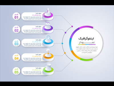 فایل لایه باز اینفوگرافیک (infographic) 