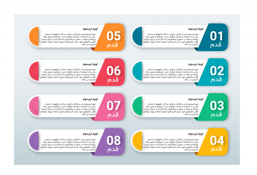 فایل لایه باز اینفوگرافیک (infographic) 