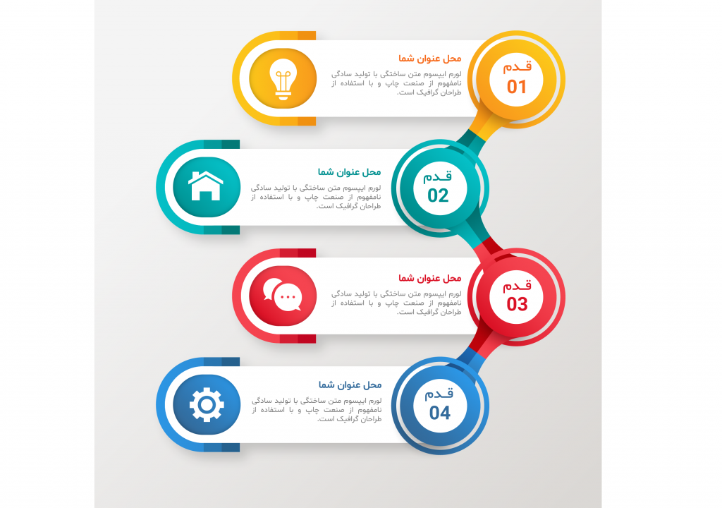 فایل لایه باز اینفوگرافیک (infographic) 