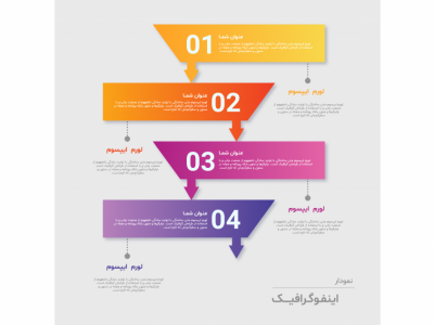 فایل لایه باز اینفوگرافیک (infographic) 