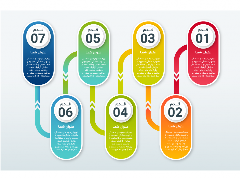 فایل لایه باز اینفوگرافیک (infographic) 