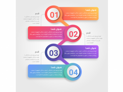 فایل لایه باز اینفوگرافیک (infographic) 