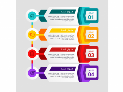 فایل لایه باز اینفوگرافیک (infographic) 