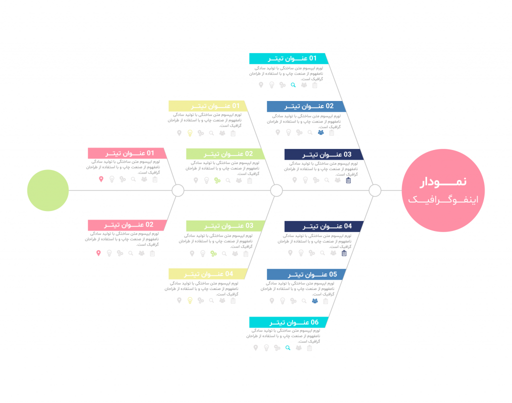 فایل لایه باز اینفوگرافیک (infographic) 