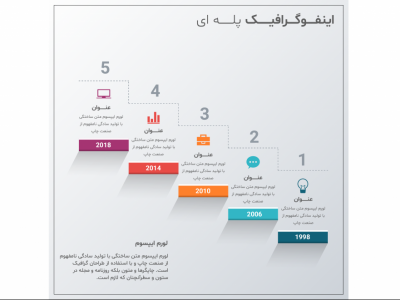 فایل لایه باز اینفوگرافیک (infographic) 