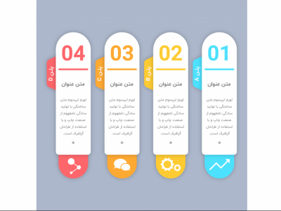 فایل لایه باز اینفوگرافیک (infographic) 