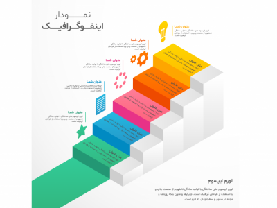 فایل لایه باز اینفوگرافیک (infographic) 