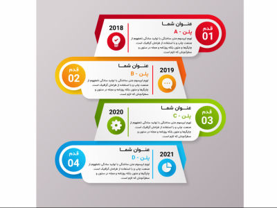 فایل لایه باز اینفوگرافیک (infographic) 