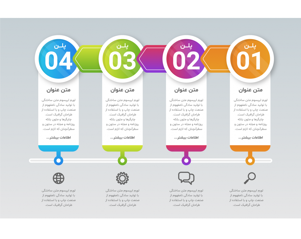 فایل لایه باز اینفوگرافیک (infographic) 