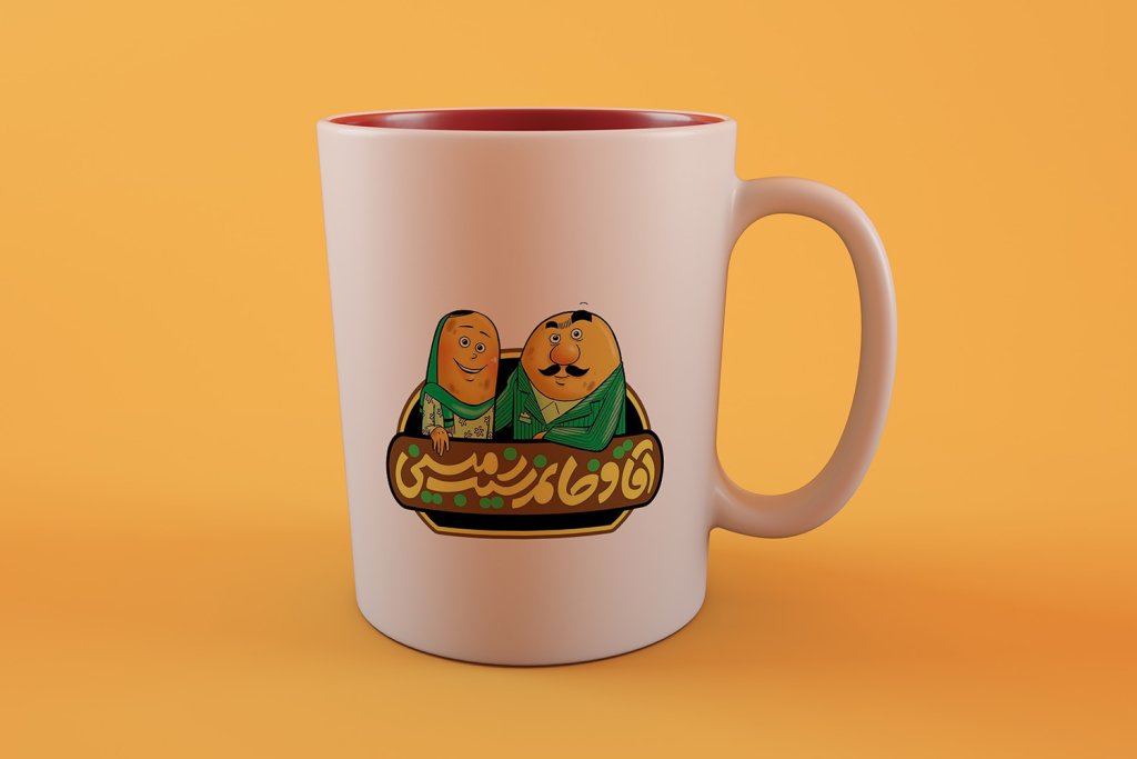  لایه باز موکاپ ماگ و لیوان