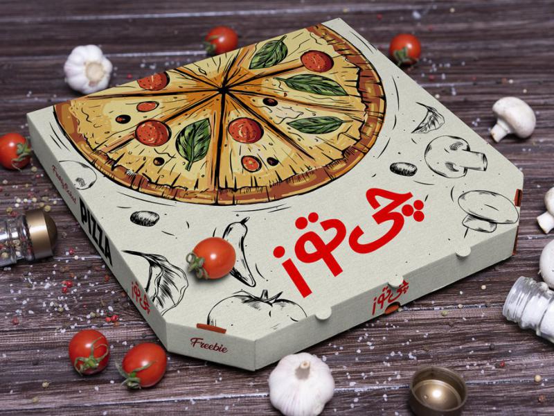 -طرح-لایه-باز-موکاپ-جعبه-پیتزا