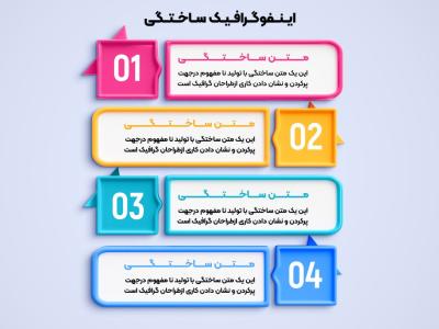 اینفوگرافیک لایه باز و قابل ویرایش