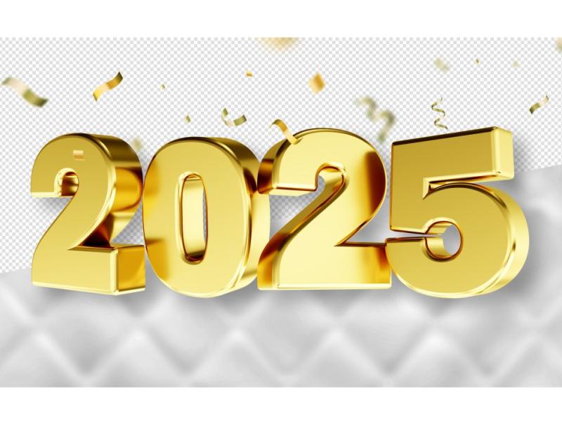 طرح-PSD-آغاز-سال-نو میلادی-2025