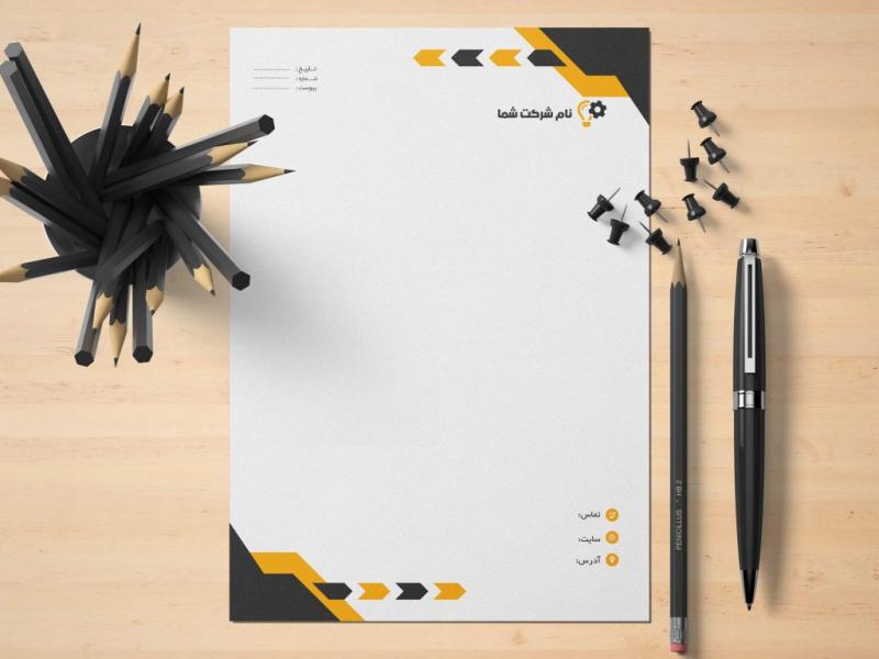 طرح-لایه-باز-سربرگ-شرکتی
