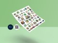 استیکر---برچسب-گل-و-گیاه-کد-E-PL-48-فتوشاد-photoshad-shop