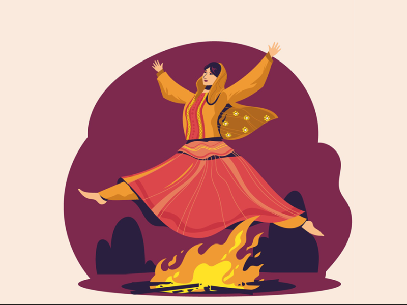 وکتور-و-ایلاستریشن-مخصوص-چهارشنبه-سوری
