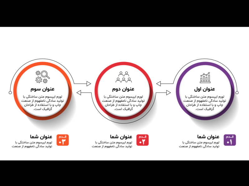 طرح-لایه-باز-نمودار-اینفوگرافیک