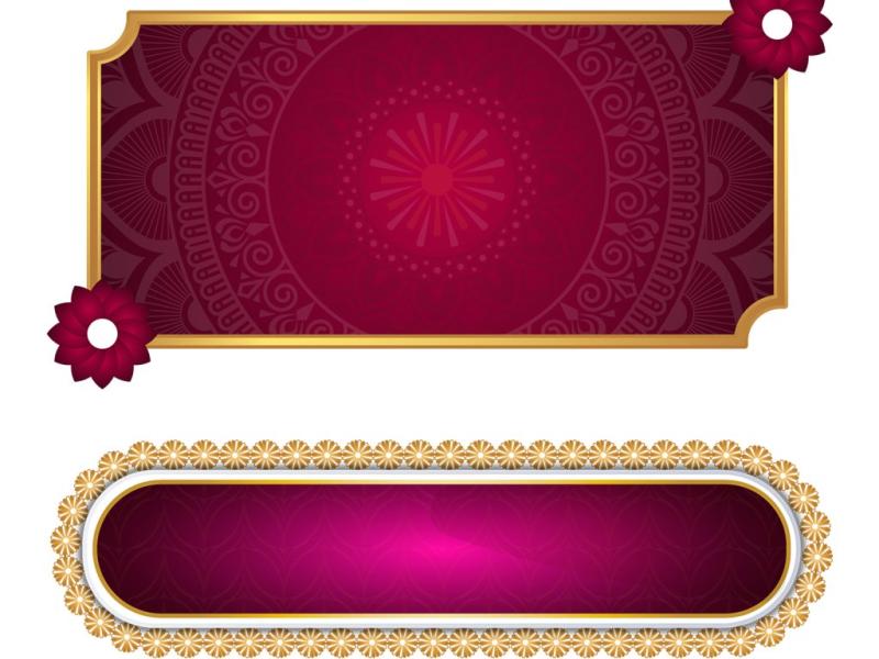 وکتور-کادر-اسلیمی-لایه-باز