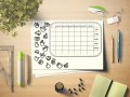 برنامه-هفتگی-کلاسی-سیاه-سفید-طرح-اشاره-کد-8474