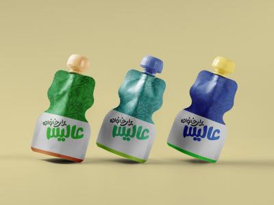  لایه باز موکاپ بطری نوشیدنی