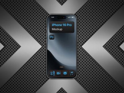 موکاپ موبایل آیفون 16 پرو