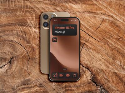 موکاپ موبایل آیفون 16 پرو