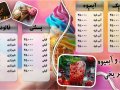 طرح-آماده-منو-کافه-بستنی-و-آبمیوه با-فرمت-psd